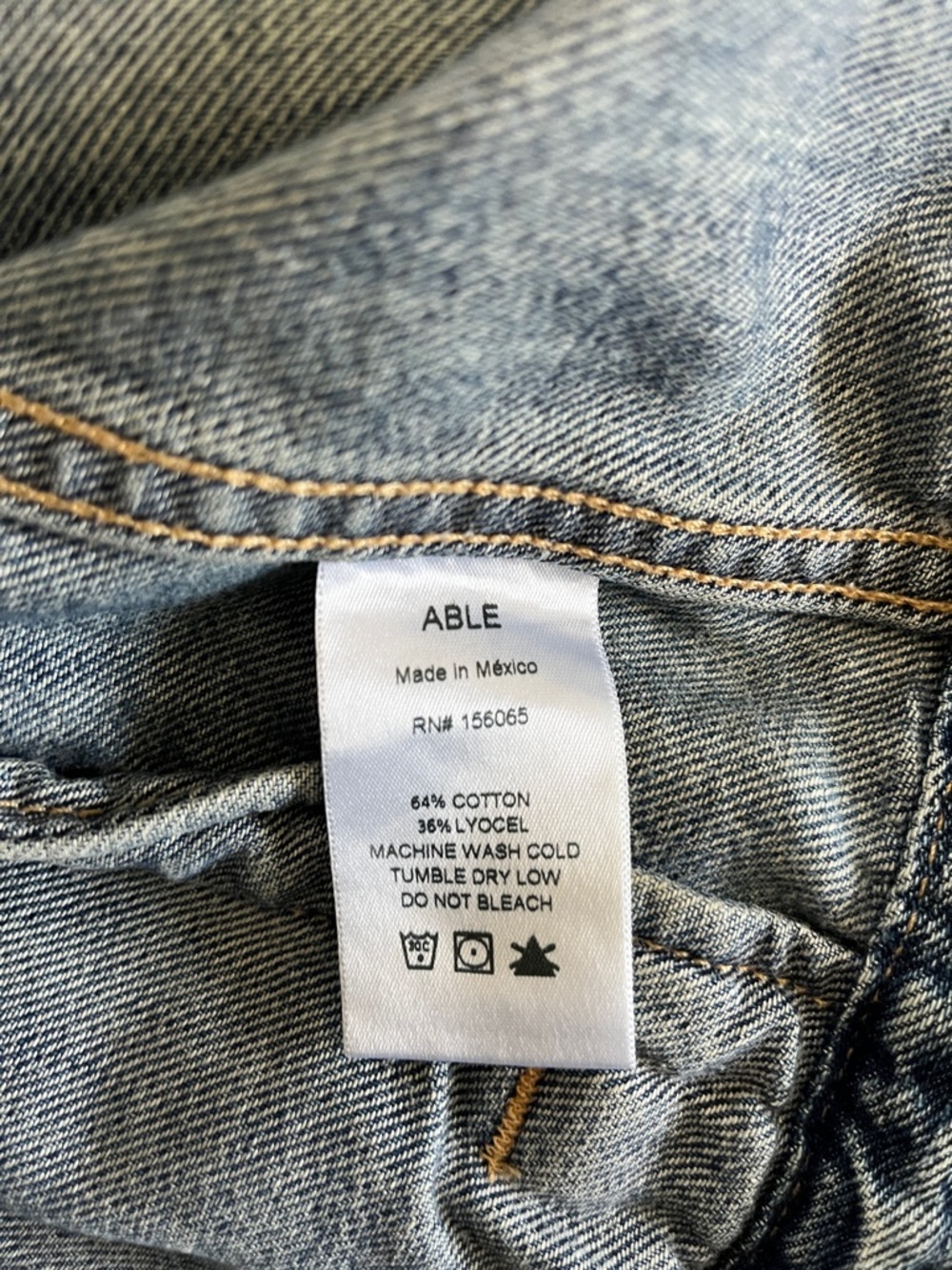 ABLE Merly Denim Jacket - Picture 8 of 12